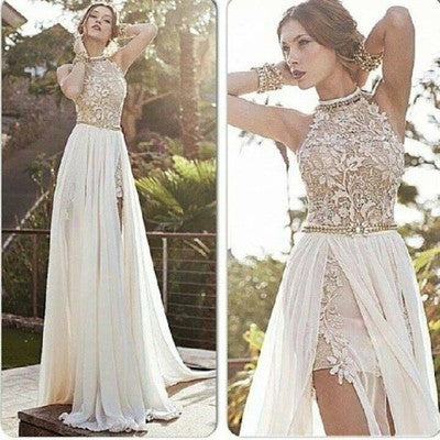 Lace backles sexy cheap formal prom Dress