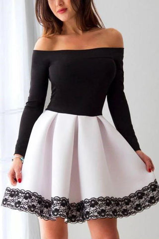 products/A_Line_Black_and_White_Off_the_Shoulder_Long_Sleeve_Short_Homecoming_Dresses_with_Lace_H1311.jpg