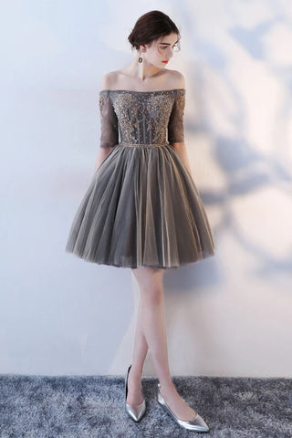 products/A_Line_Half_Sleeves_Gray_Off_the_Shoulder_Homecoming_Dresses_Short_Prom_Dresses_H1135-2.jpg