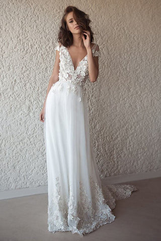 products/A_Line_Tulle_Lace_Appliques_Wedding_Dresses_Short_Sleeve_Backless_V_Neck_Bridal_Dress_PW494C.jpg