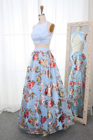 products/A_Line_Two_Piece_Crew_Open_Back_Prom_Dresses_Light_Blue_Printed_Evening_Dresses_PW846-2.jpg