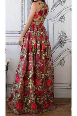 products/A_Line_V_Neck_Red_Floral_Boho_Prom_Dress_Elegant_Long_Evening_Dresses_PW518-1.jpg