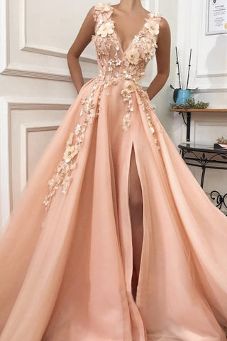 products/A_line_Pink_V_Neck_Prom_Dresses_with_Slit_Lace_Appliques_Prom_Gowns_PW590.jpg
