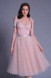 Pink Lovely Sweetheart Neckline Short Prom Dresses Homecoming Dresses N380