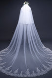 Cathedral Tulle Lace Ivory Wedding Veil Bridal Veil,Wedding Veil uk PW288