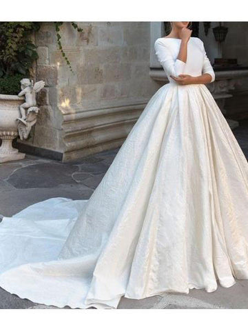 products/Backless_Long_Sleeve_Ivory_Wedding_Dresses_Modest_34_Sleeve_Wedding_Gowns_PW432-1.jpg
