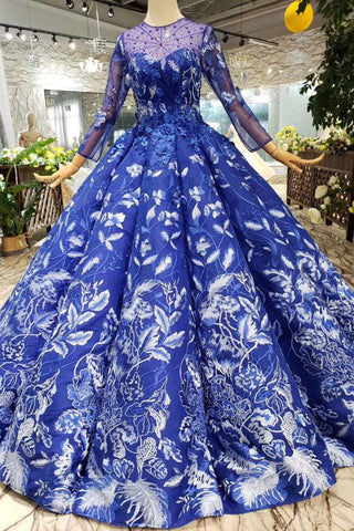 products/Ball_Gown_Blue_Round_Neck_Prom_Dresses_with_Beads_Lace_up_Quinceanera_Dresses_PW784.jpg