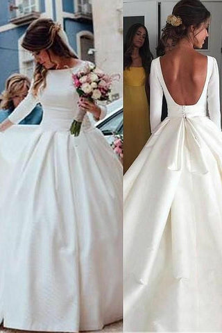 products/Ball_Gown_Long_Sleeve_Backless_Ivory_Wedding_Dresses_Long_Cheap_Bridal_Dresses_PW655-3.jpg