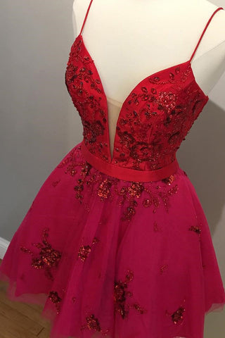 products/Cute_Red_Spaghetti_Straps_V_Neck_Tulle_Beaded_Short_Prom_Dresses_Homecoming_Dresses_H1117-1.jpg