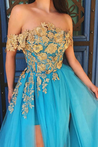 products/Elegant_Off_the_Shoulder_Blue_Lace_Prom_Dresses_with_Gold_Appliques_Tulle_Party_Dresses_P1157.jpg