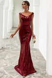 Elegant Off The Shoulder Floor Length Sleeveless Prom Evening Dress