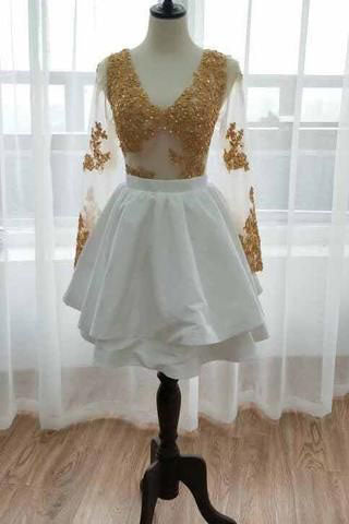 products/Long_Sleeve_V_Neck_White_Homecoming_Dresses_Gold_Sequins_V_Neck_Short_Prom_Dress_H1072.jpg