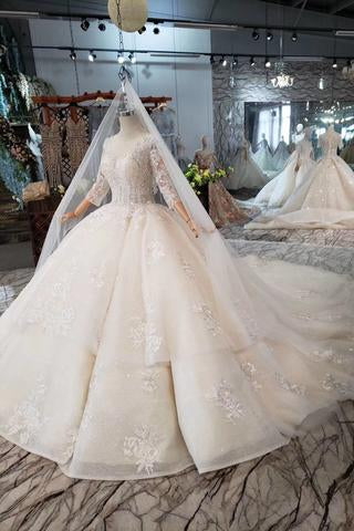 products/Princess_Scoop_Two_Layers_Ball_Gown_Wedding_Dresses_34_Sleeves_Wedding_Gowns_PW771.jpg