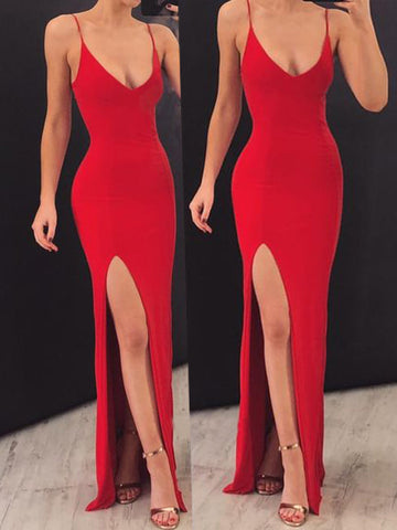 products/Sexy_Mermaid_Spaghetti_Straps_V_Neck_Red_Side_Slit_Satin_Long_Prom_Dresses_PW574.jpg