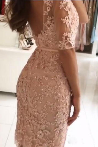products/Sheath_Pink_Lace_Appliques_Beads_Homecoming_Dresses_with_Half_Sleeve_Prom_Dresses_PW833-3.jpg
