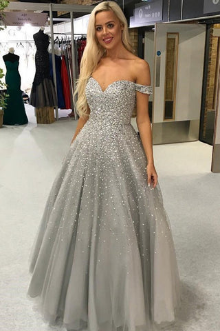 products/Shiny_Ball_Gown_Off_the_Shoulder_Sweetheart_Silver_Beaded_Tulle_Prom_Dresses_PW981.jpg