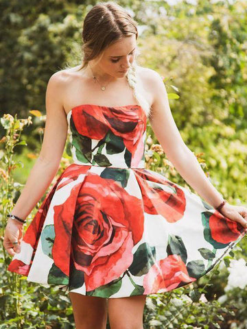 products/Strapless_Red_Floral_Print_Homecoming_Dresses_with_Pockets_Vintage_Short_Prom_Dresses_PW809-1.jpg